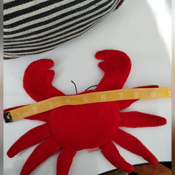 ✓Ty Beanie Baby: Digger the Crab (Red Body) - Picture 11 of 12